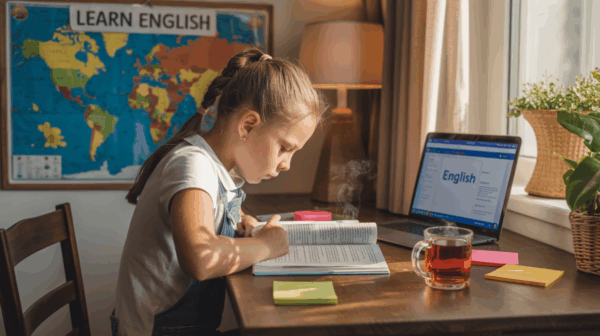 Curso de inglés – Estudiantes de la institución